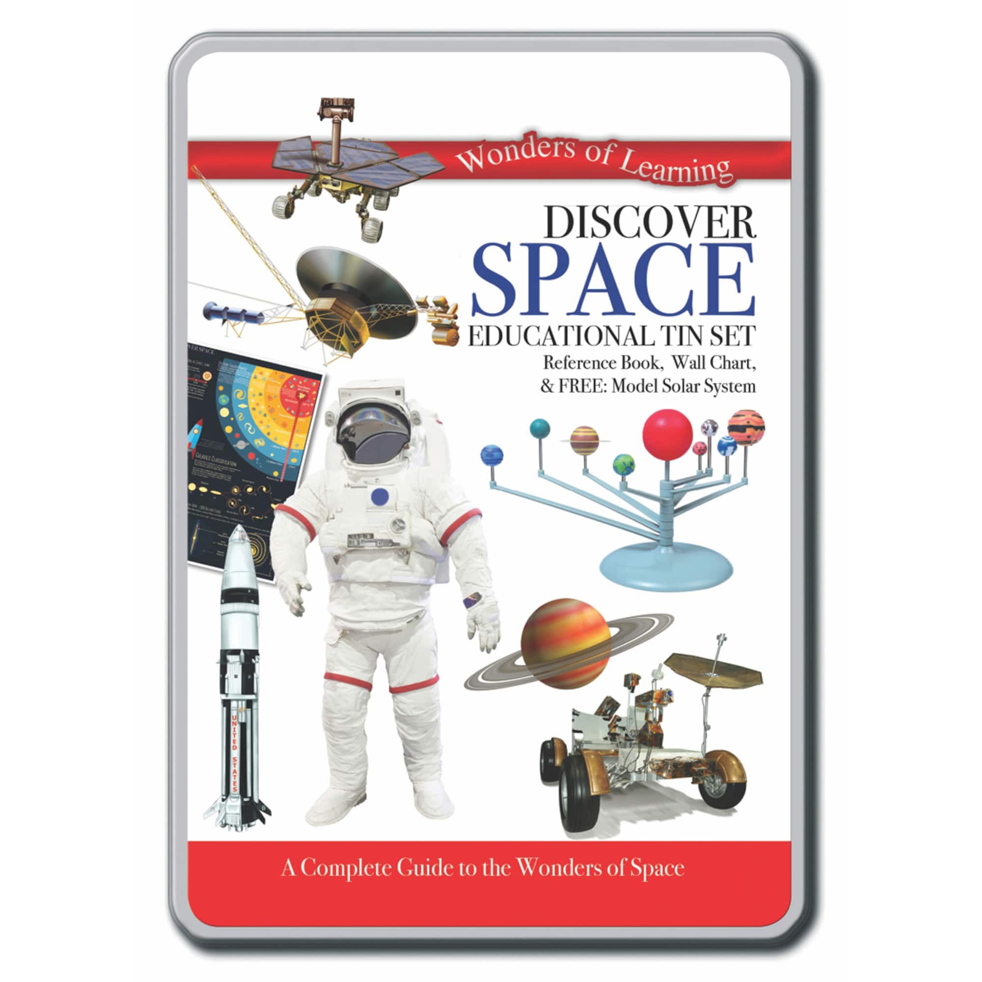 Wonders of Learning Discover Space Educational Tin Set